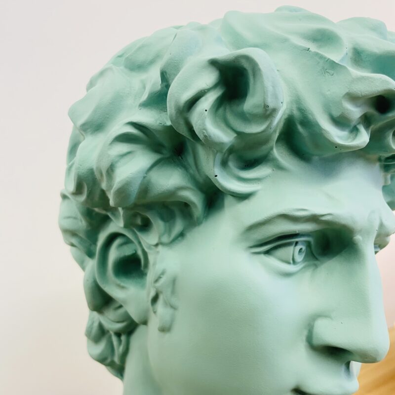 Statua mezzo busto - immagine 7