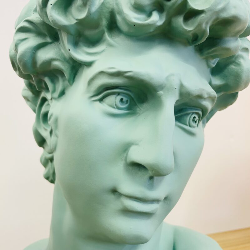 Statua mezzo busto - immagine 8
