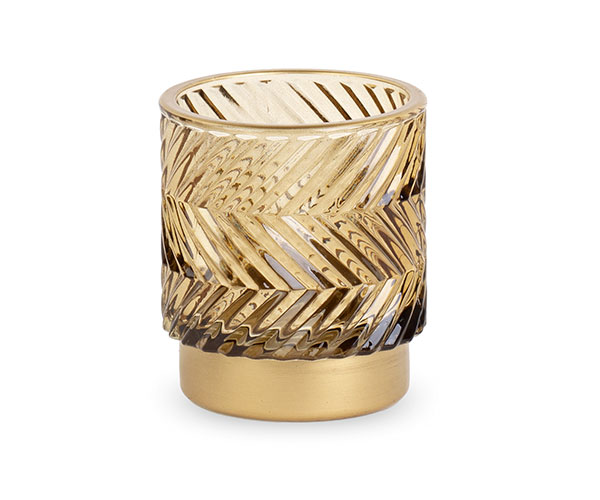 Portacandela oro