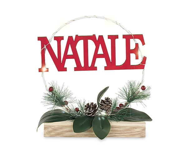 Decorazione Natalizia con led