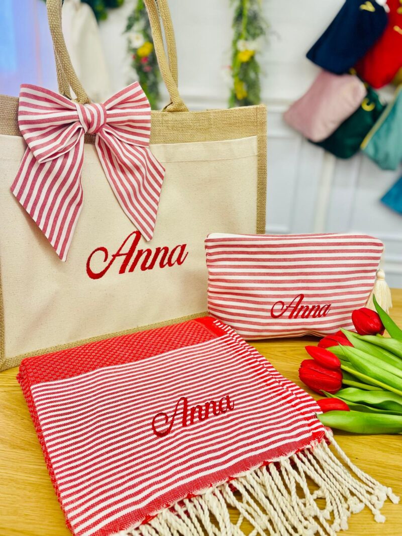 Set Mare personalizzato-Borsa, Pochette e Telo coordinati - immagine 6
