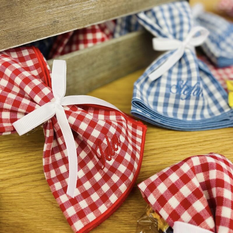 Tovaglietta personalizzata con sacchetto e caramelle - immagine 5