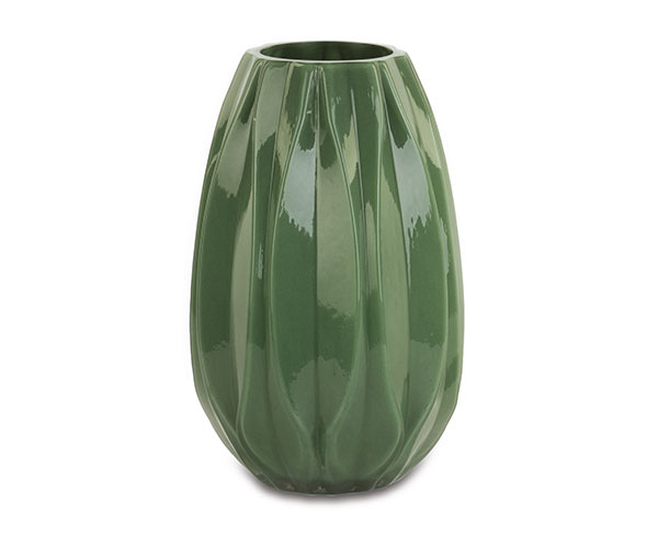 Vaso in vetro onde