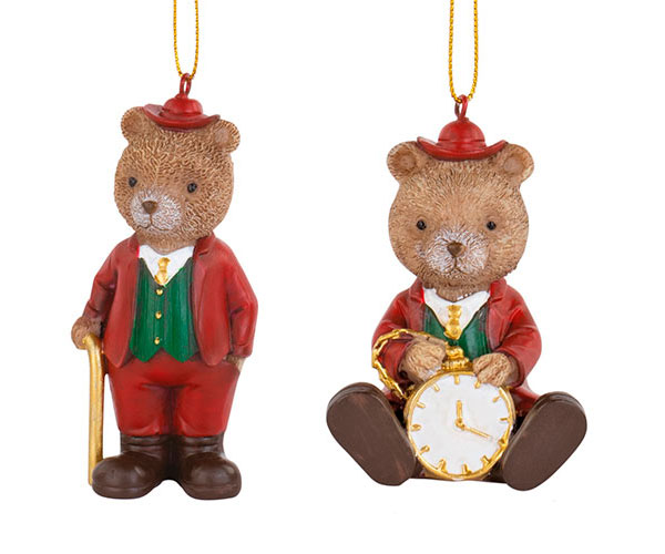 Orsetto con orologio o bastone