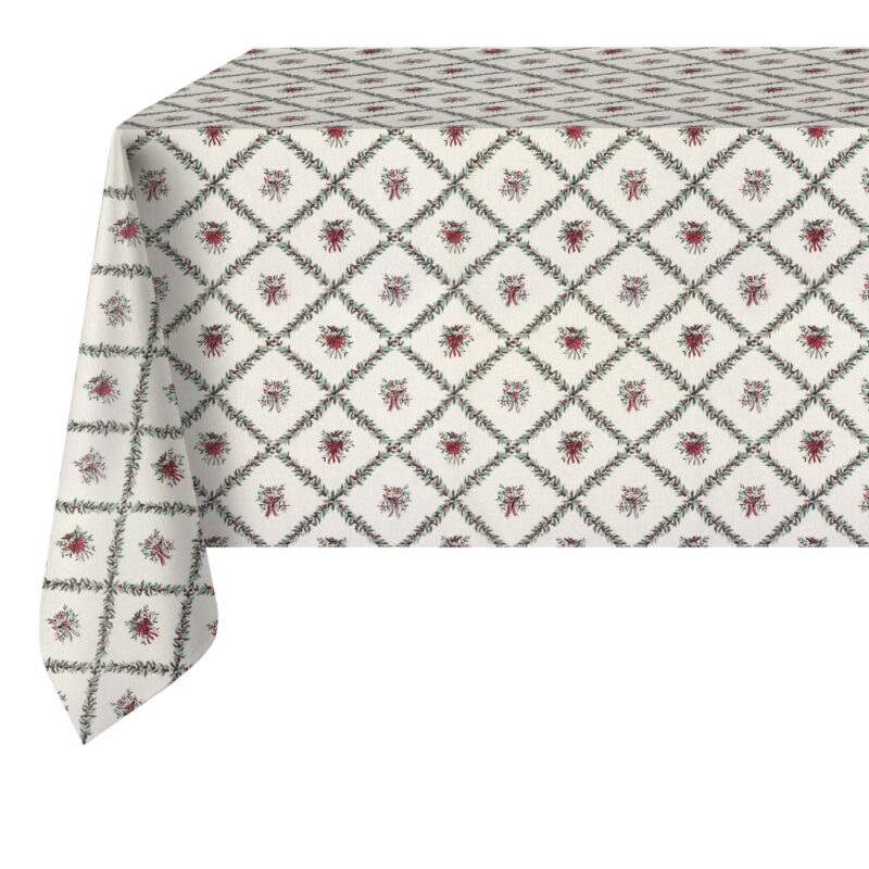 Tovaglia Natalizia linea Lavilla Home 4 posti