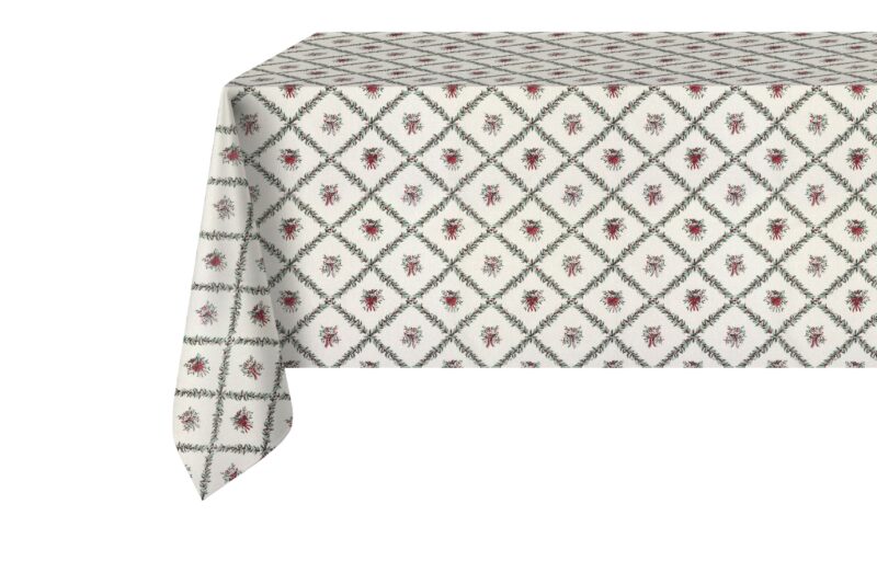 Tovaglia Natalizia linea Lavilla Home 12 posti