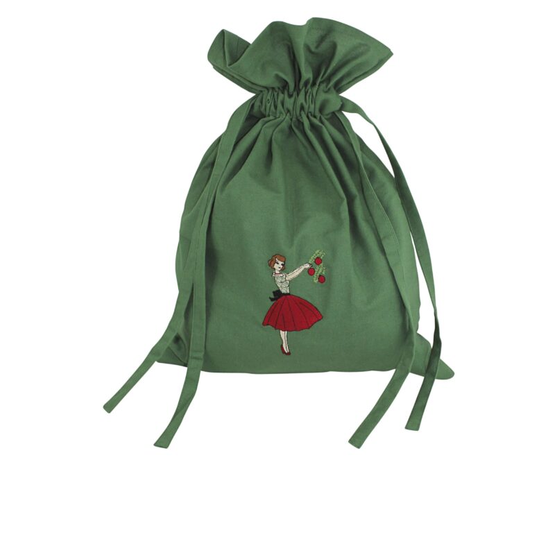 Sacco portadoni con ricamo Peggy Linea Lavilla Home