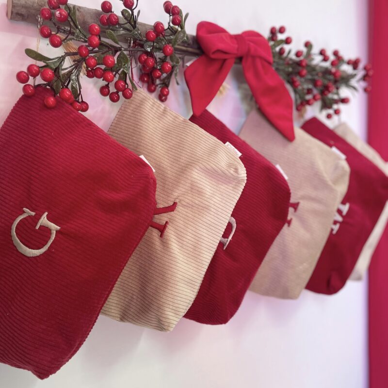 Pochette  in Velluto a Coste Personalizzate