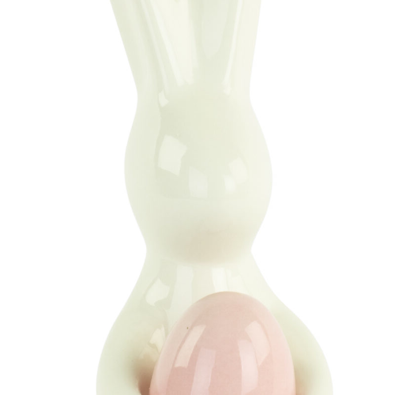 Coniglio C/Uovo Tulipani rosa