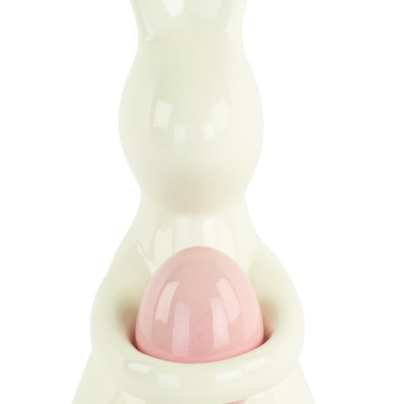 Coniglio C/Uovo Tulipani rosa