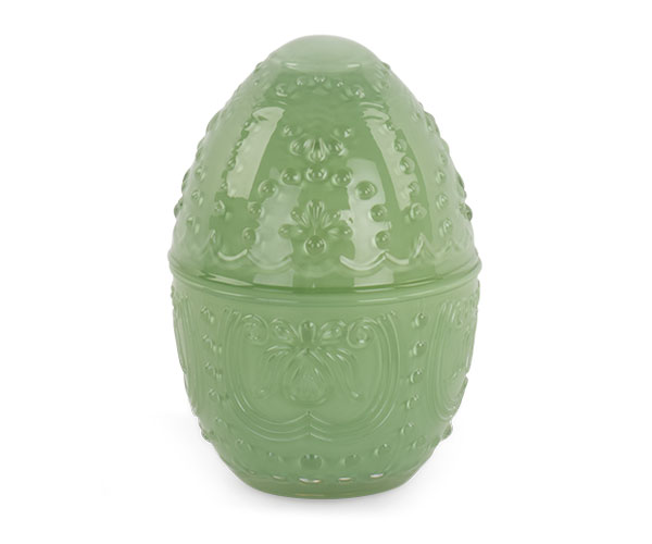 Uovo contenitore verde