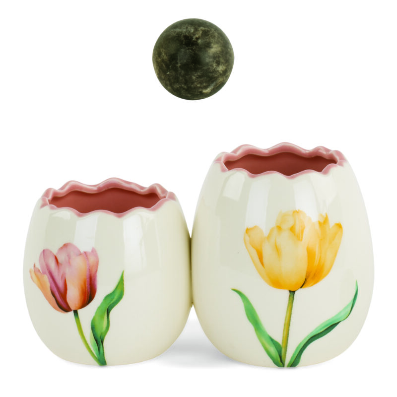 Doppio Cachepot Spring tulips