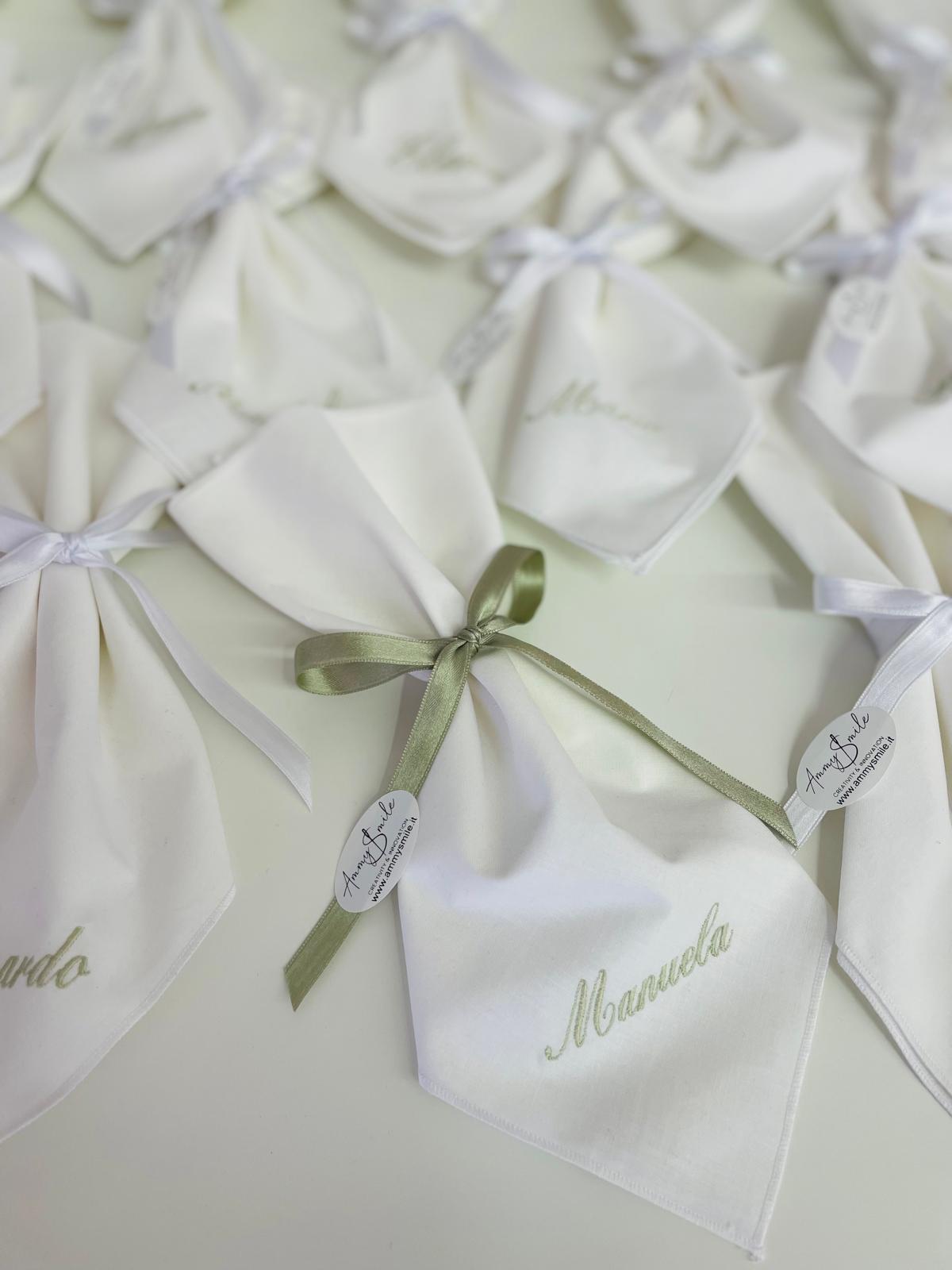 Segnaposto tovagliolo sartoriale personalizzato - immagine 9