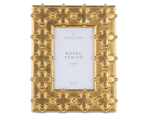 Portafoto Royal Venice oro 20x25 cm