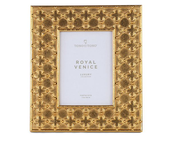 Portafoto Royal Venice oro 25x29 cm