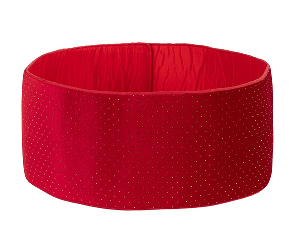 Copribase Albero Natalizio Velluto rosso