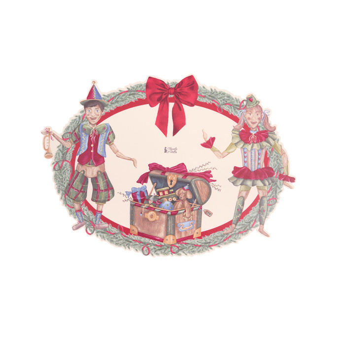 Tovaglietta americana vintage Toys Burattini
