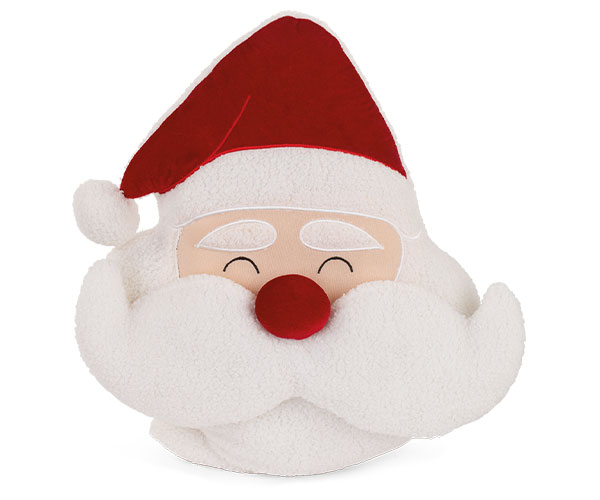 Cuscino in velluto Babbo Natale 38x44cm