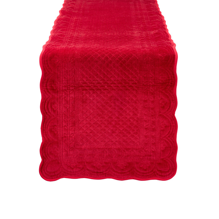 Runner in Velluto Bordeaux 40x130cm