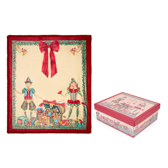 Plaid con Giftbox Vintage Toys